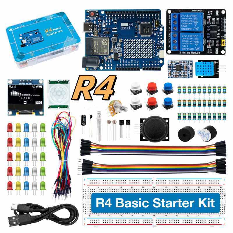Microcontroller Kit - UNO R4 WiFi Uyumlu Geliştirme Başlangıç