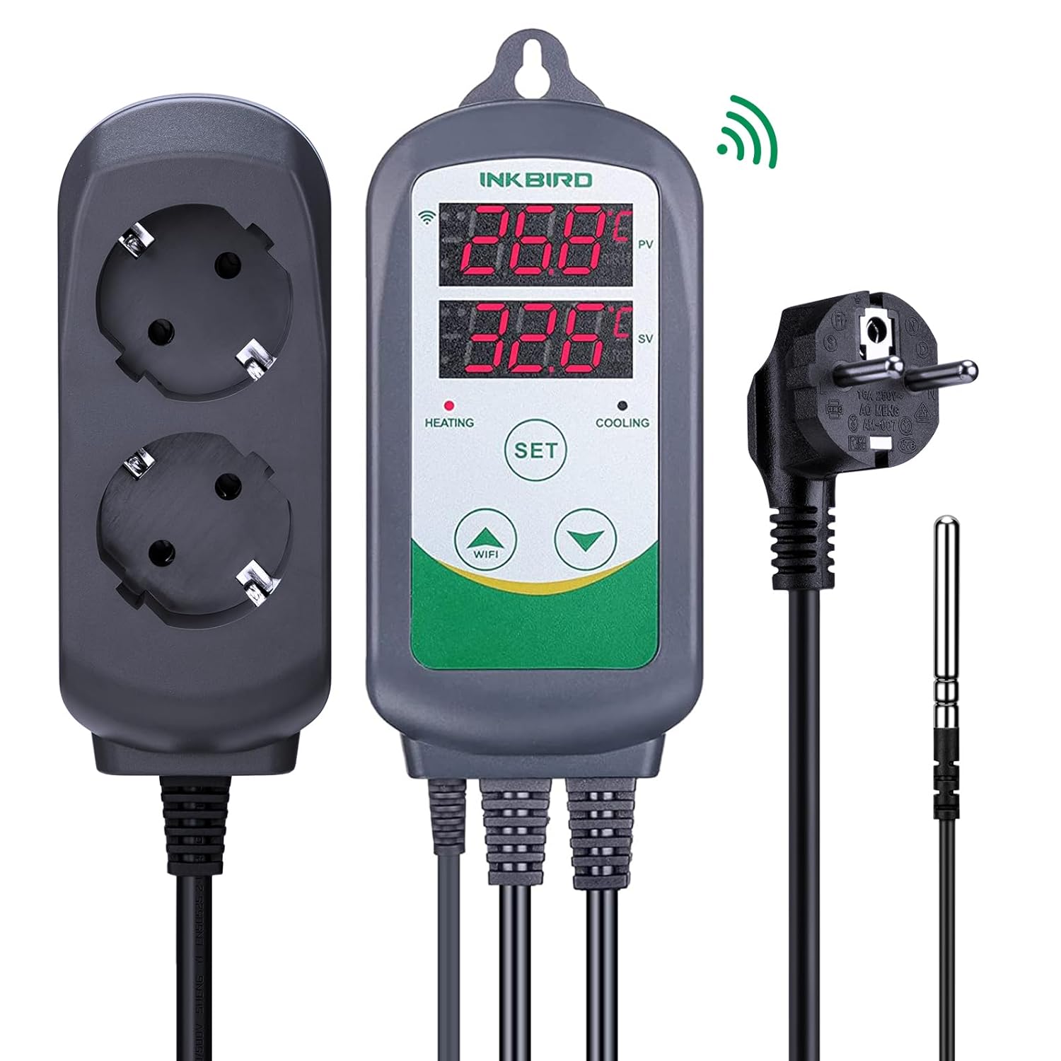Wifi Thermostat - INKBIRD ITC-308-WiFi dijital sıcaklık kontrol cihazı