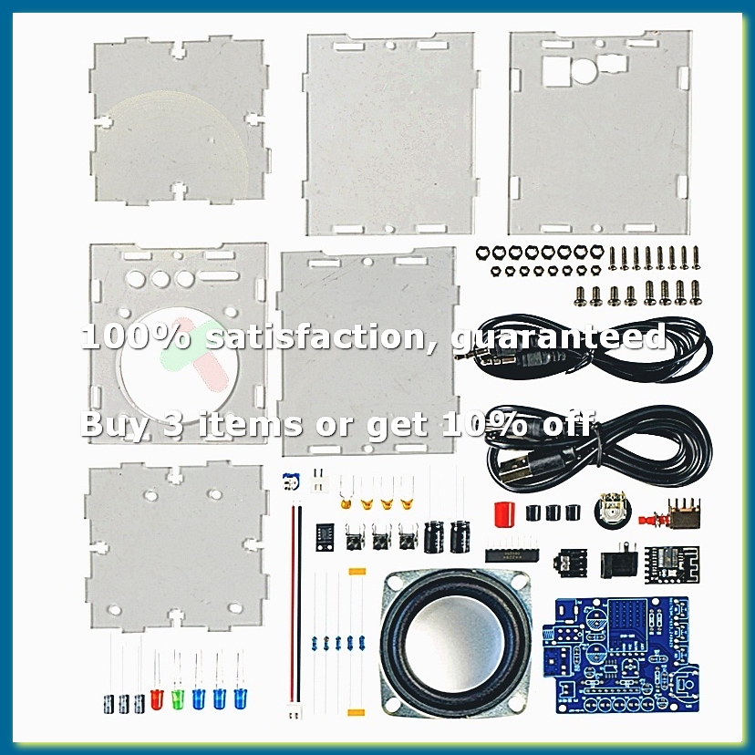 Electronics Project Kit - Kendin Yap Bluetooth Hoparlör Kiti Elektronik