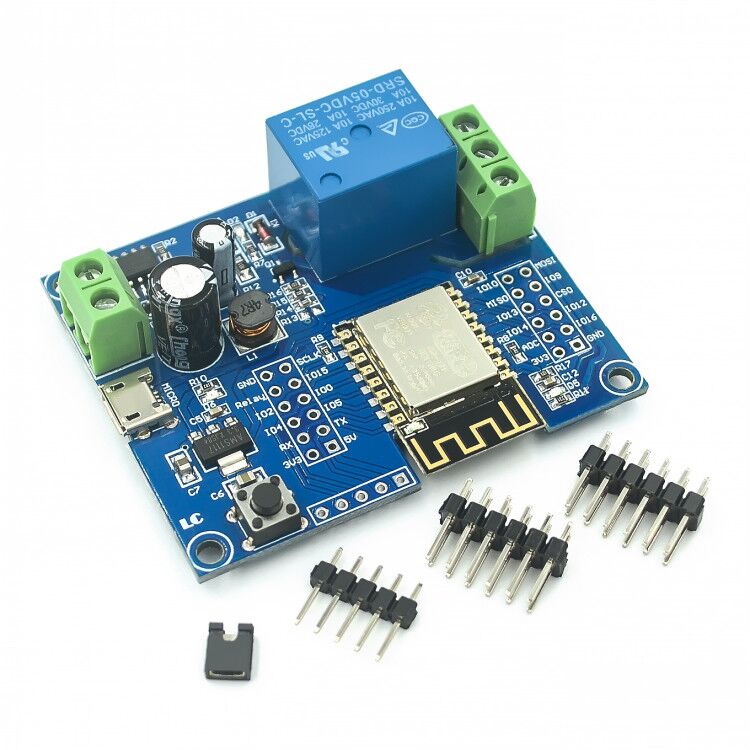 Esp8266 Relay Module - DC5-80V Güç Kaynağı ESP8266 WiFi Tek