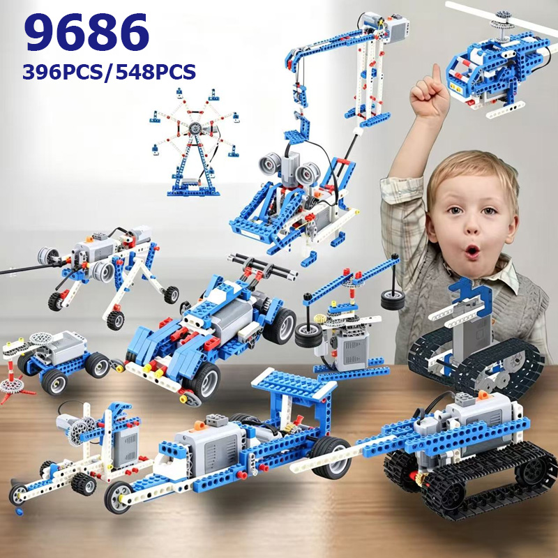 Stem Robotics Kit - 9686 STEM Eğitim Seti Teknik Basit