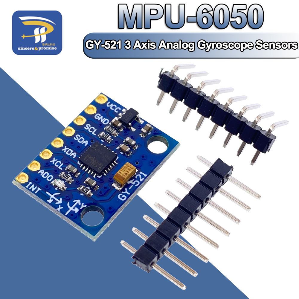 Sensor Kit Arduino - 1 takım IIC I2C GY-521 MPU-6050