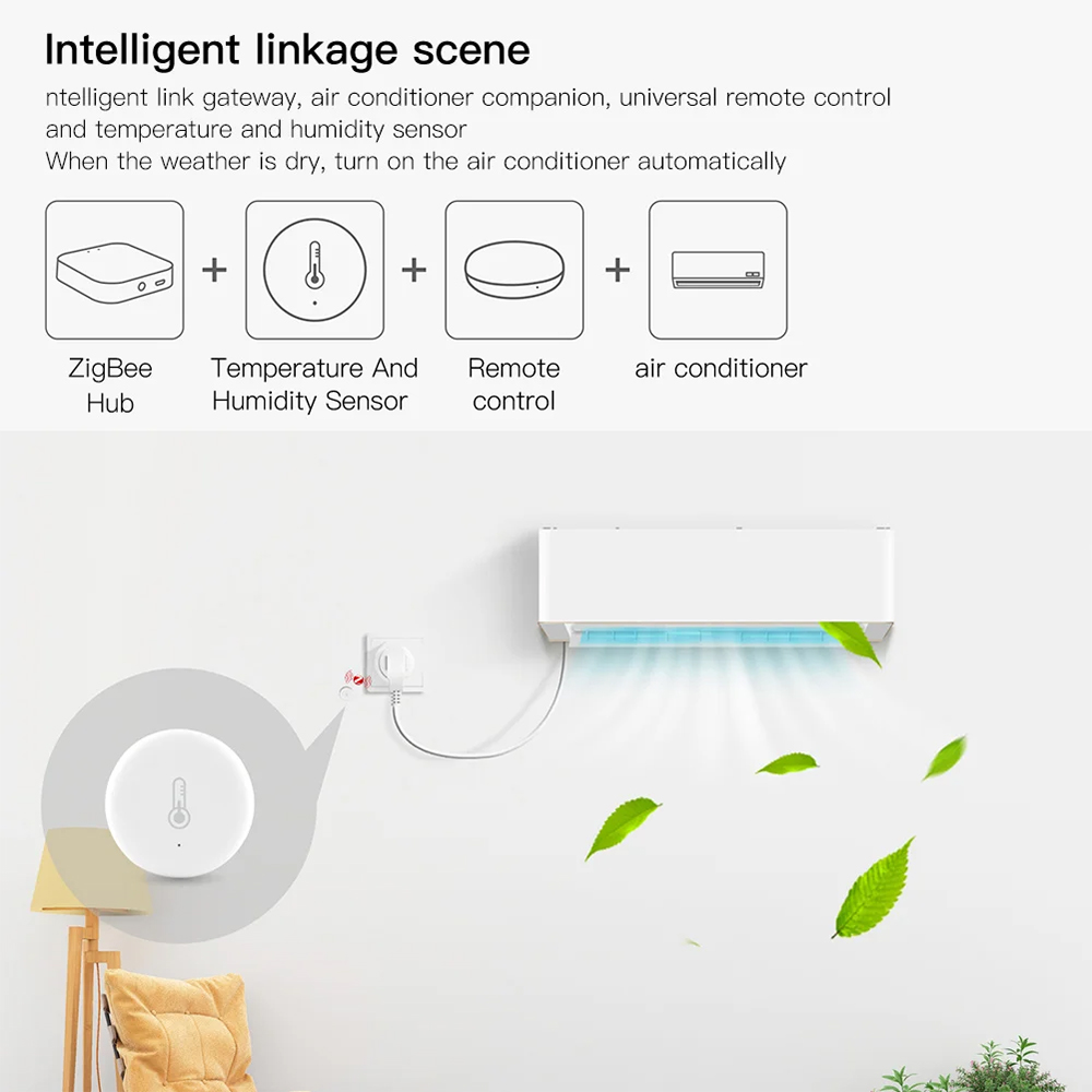 Tuya Akıllı Zigbee Sıcaklık ve - Smart Home Automation Kit incelemesi ve fiyatı