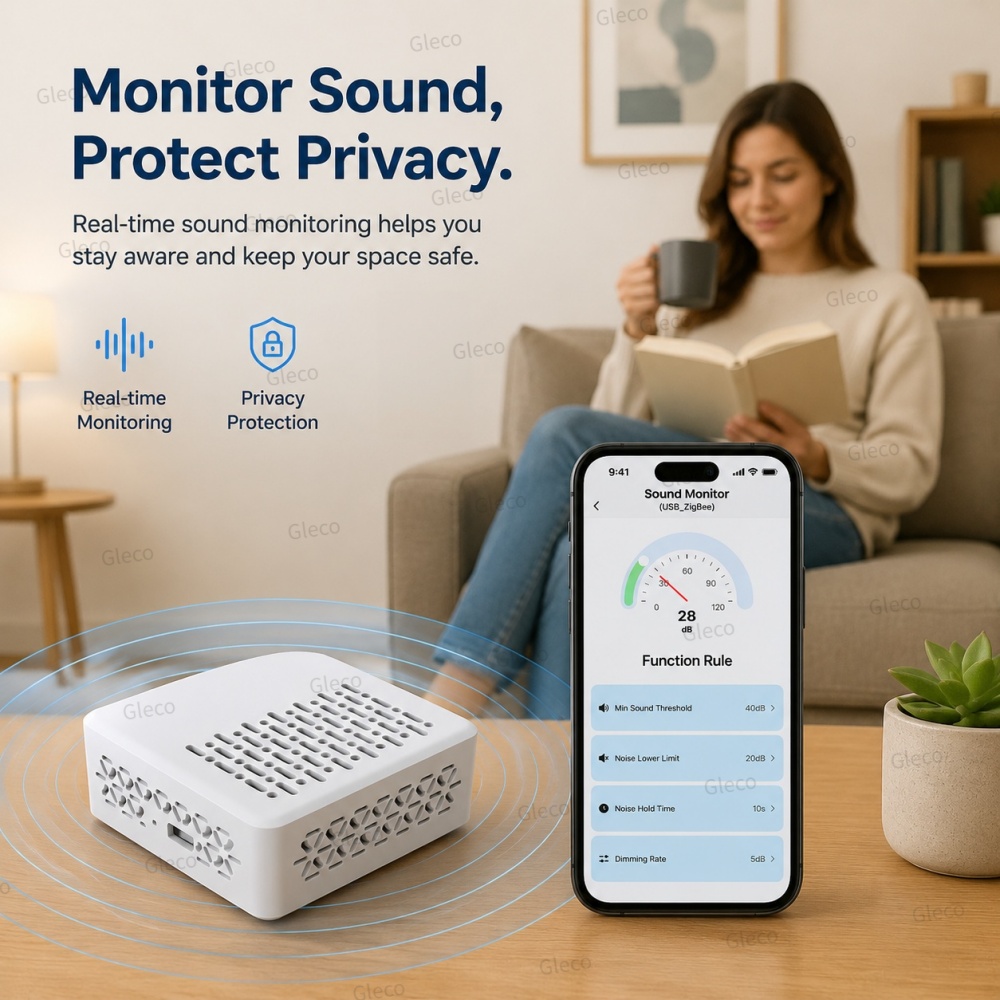 Wifi/Zigbee Gürültü Desibel Öl - Smart Home Automation Kit incelemesi ve fiyatı