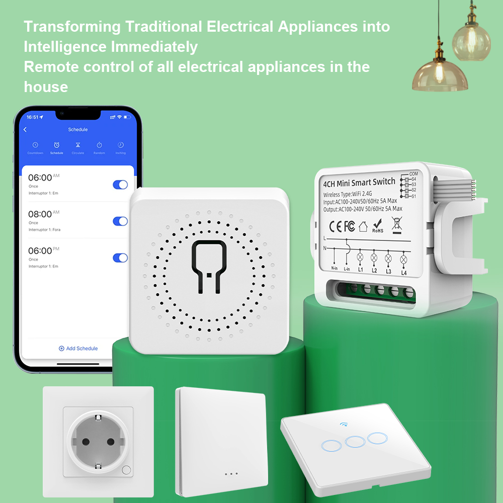 Tuya WiFi Akıllı Anahtar 1/2/3 - Smart Light Switch Wifi incelemesi ve fiyatı