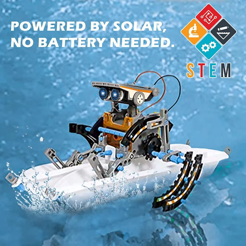 13'ü 1 arada Güneş Enerjili Ro - Stem Robotics Kit incelemesi ve fiyatı