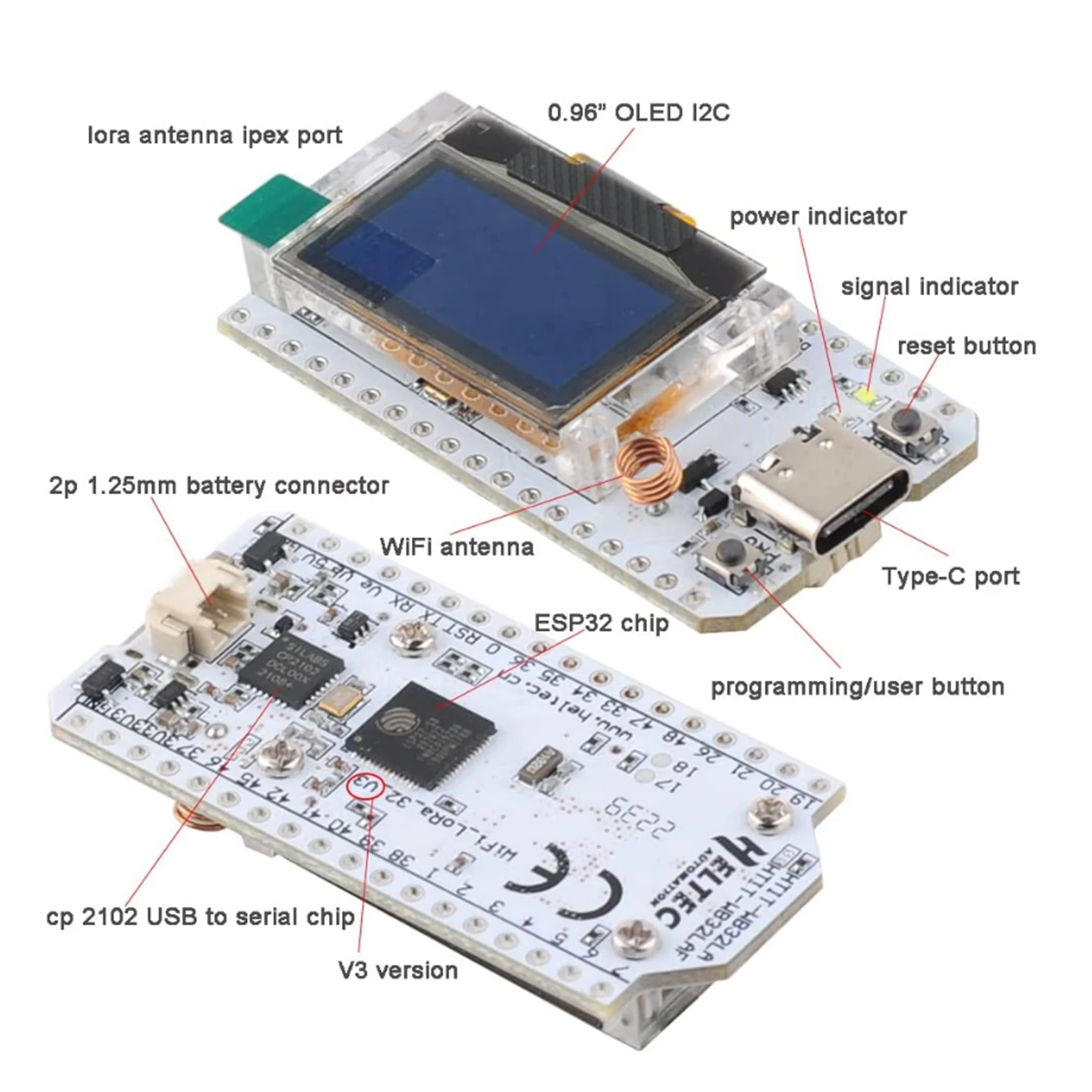 868MHz/915MHz LoRa Anten Kiti, - Microcontroller Kit incelemesi ve fiyatı