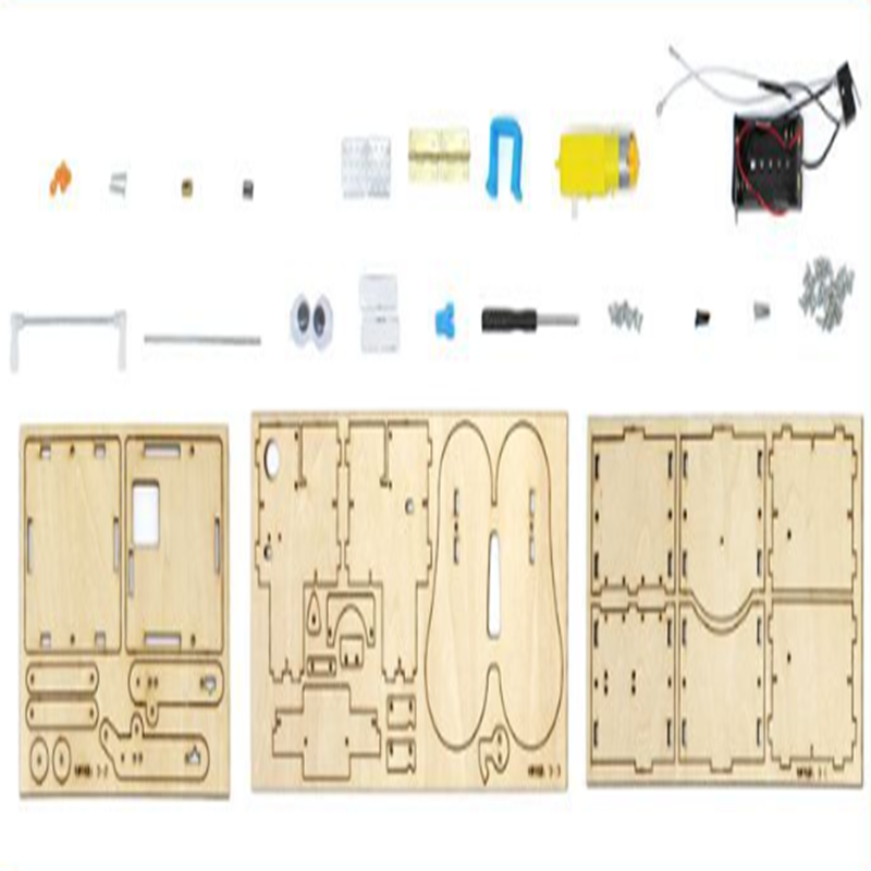Ahşap Monte Edilebilir DIY Rob - Stem Robotics Kit incelemesi ve fiyatı