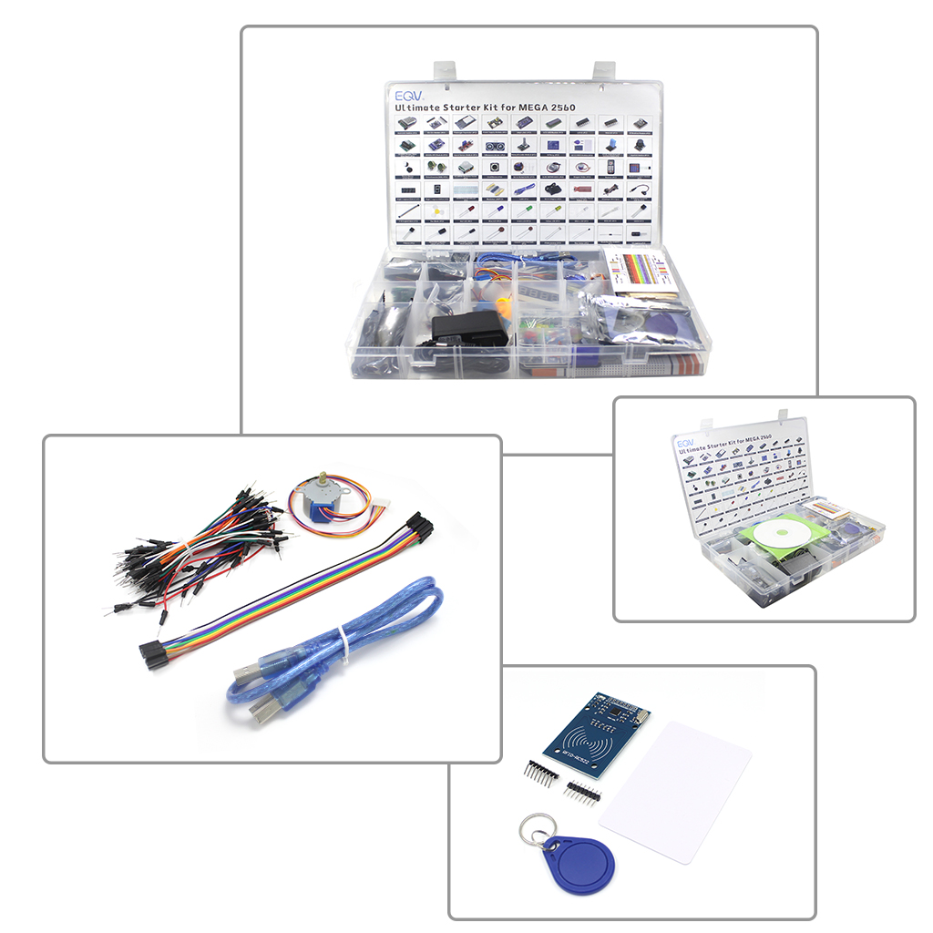 EQV MEGA 2560 proje LCD1602 II - Esp32 Smart Home Kit incelemesi ve fiyatı