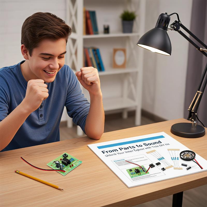 NE555 Kapı Zili DIY Lehimleme  - Electronics Project Kit incelemesi ve fiyatı