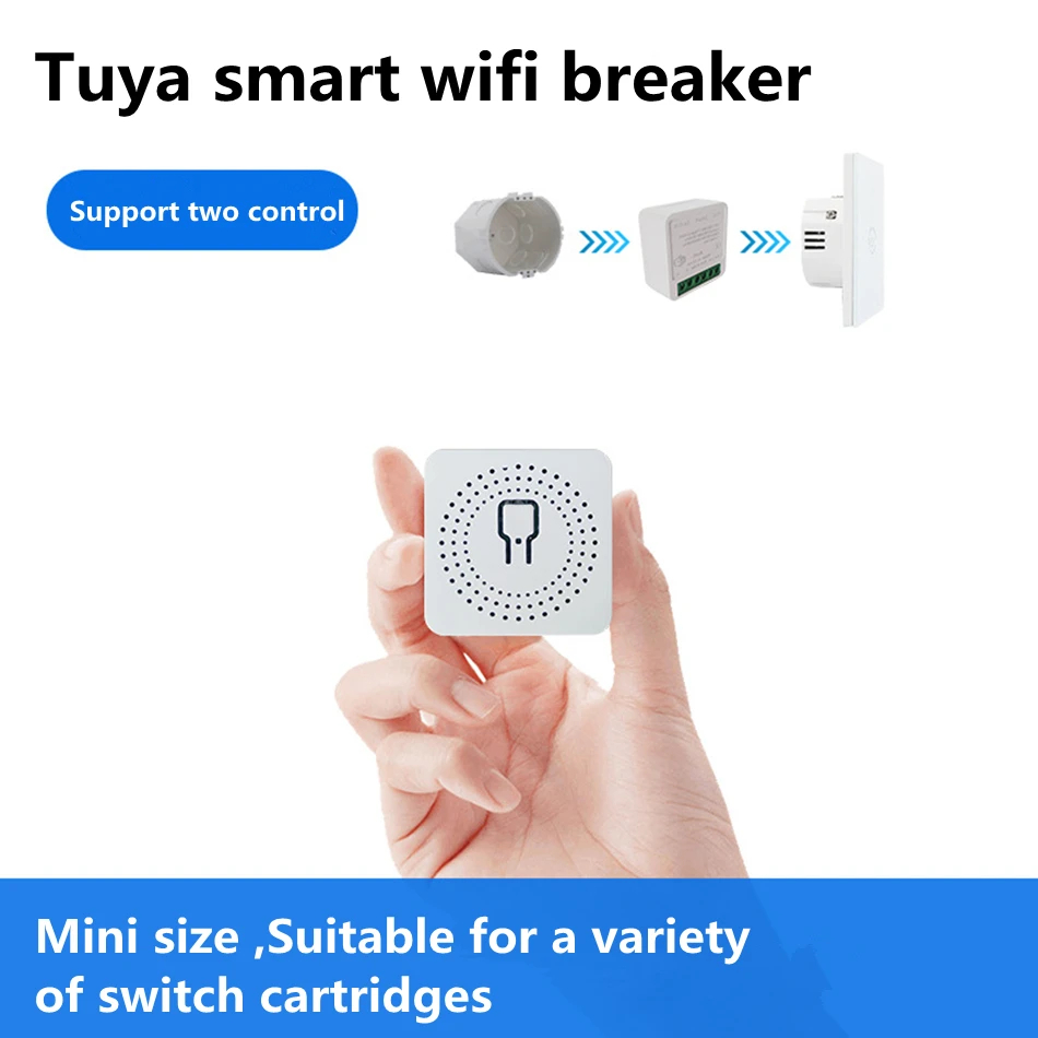 16A İki Yönlü Kontrol DIY WiFi - Smart Light Switch Wifi incelemesi ve fiyatı