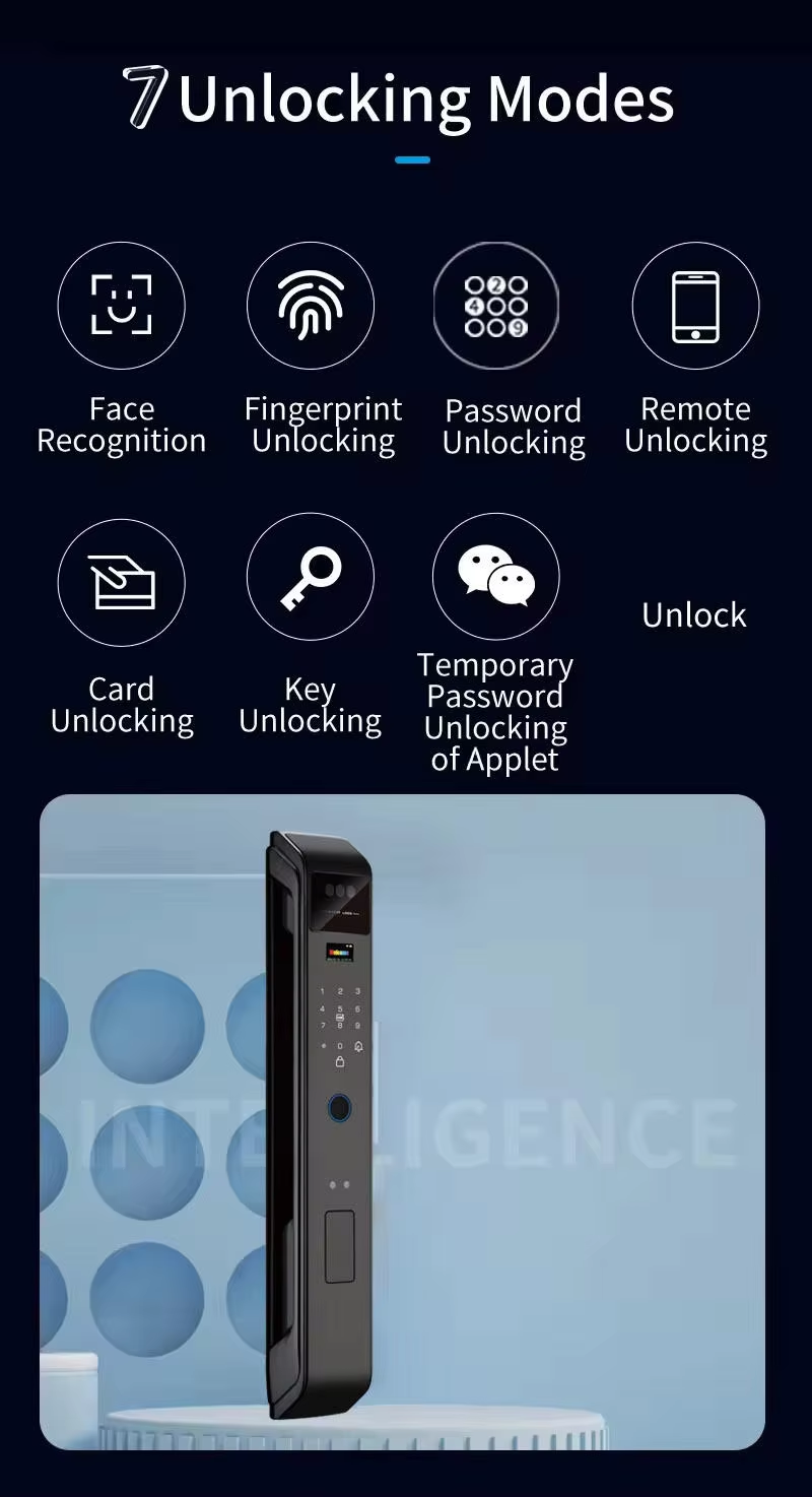 Enrique Wishome 3D Yüz Parmak  - Smart Door Lock Wifi incelemesi ve fiyatı