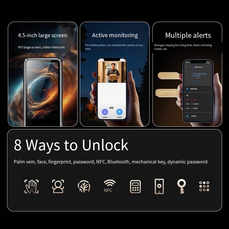 YN S11M Akıllı Ev Dijital Elek - Smart Door Lock Wifi incelemesi ve fiyatı
