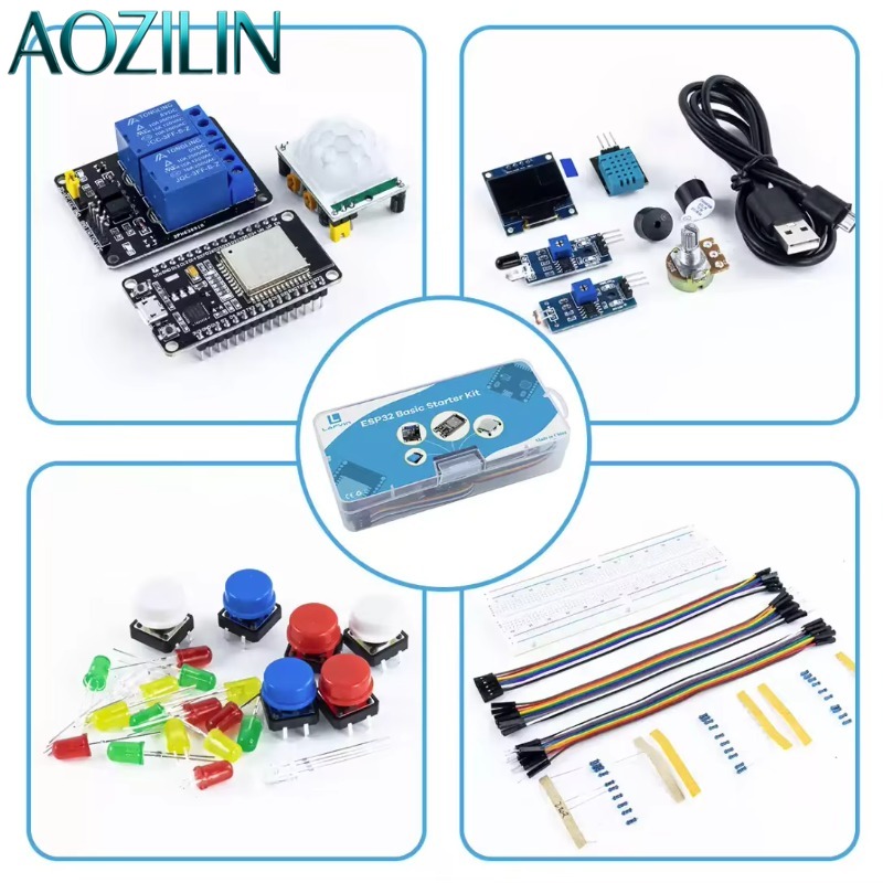 AOZILIN 10 Set ESP32 Başlangıç - Iot Kit Beginner incelemesi ve fiyatı