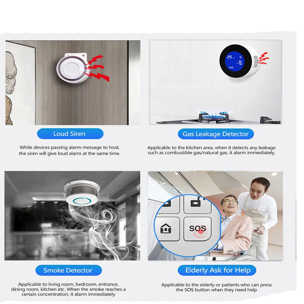 PGST 4G Tuya Akıllı Ev Alarm S - Smart Home Automation Kit incelemesi ve fiyatı