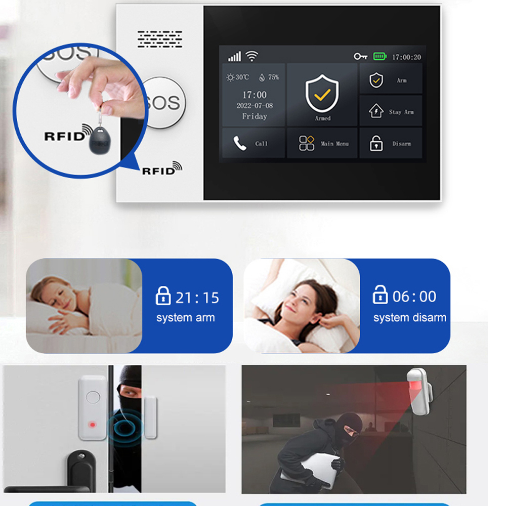 PGST 4G Tuya Akıllı Ev Alarm S - Smart Home Automation Kit incelemesi ve fiyatı